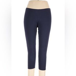 XL 2 pair Eileen Fisher Cotton Spandex crop leggings